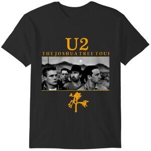 U2 The Joshua Tree Tour T-Shirt Vintage Rock Concert Tee 94